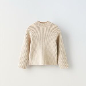 NWT Zara Ribbed Knit Sweater 4-5Y